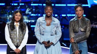 Chrisdeo, Mikaela Ayira and Torre Blake compete on Night 3 of the Knockouts on The Voice Season 26.