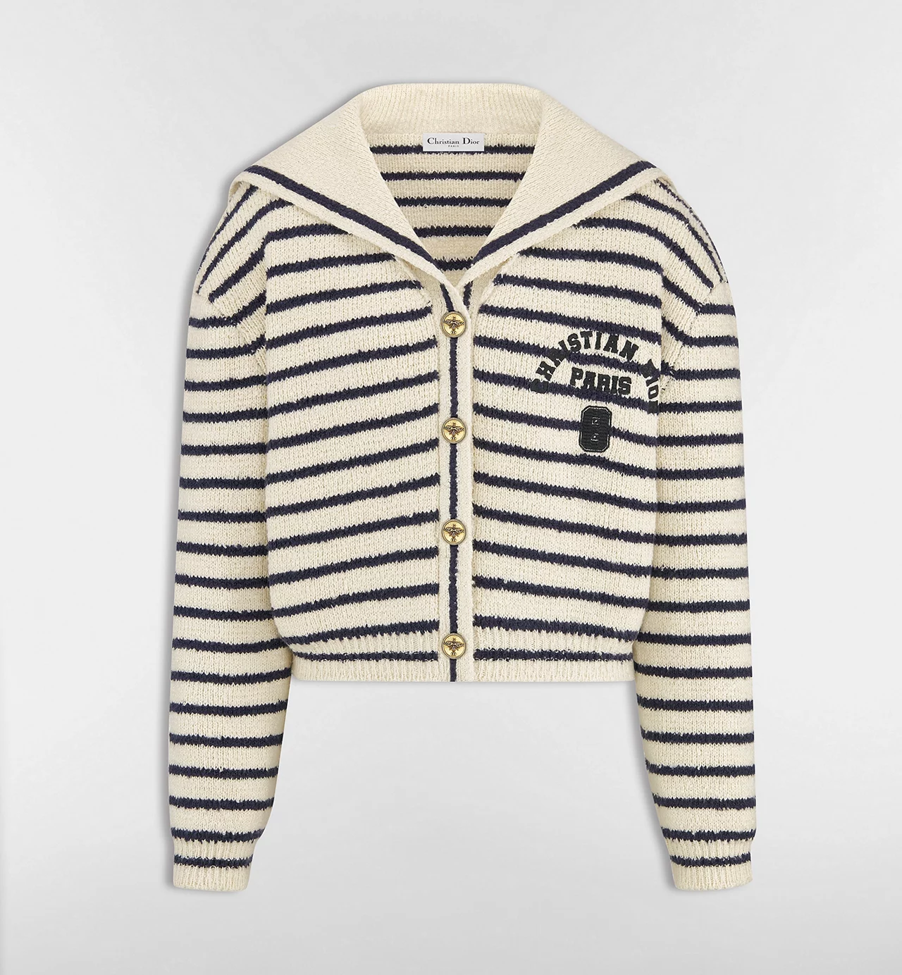 Dior, Dior Marini&amp;egrave;re Cardigan With Sailor Collar