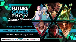 Banner for the 2025 Future Games Show