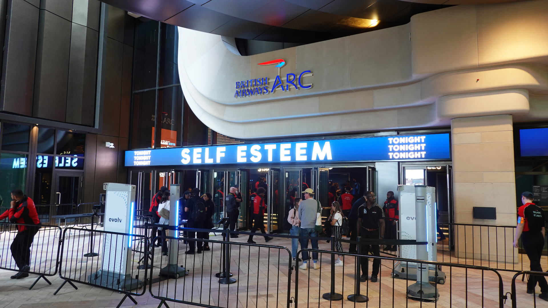 Inside British Airways Arc venue