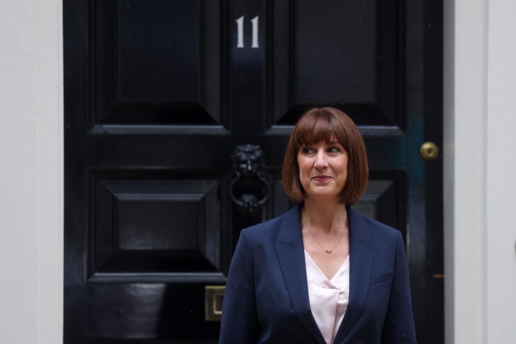 Chancellor Rachel Reeves outside 11 Downing Street