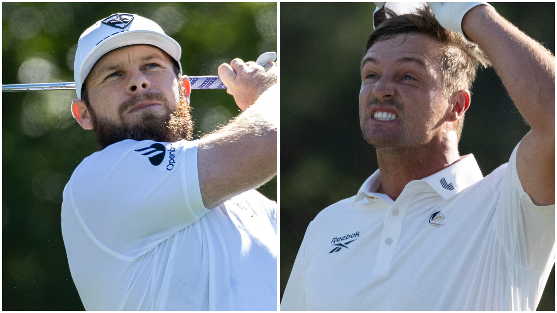 Tyrrell Hatton and Bryson DeChambeau    