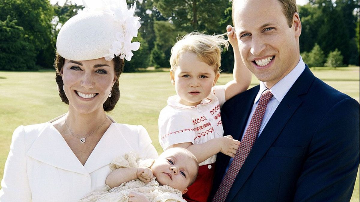 Princess Charlotte christening portrait