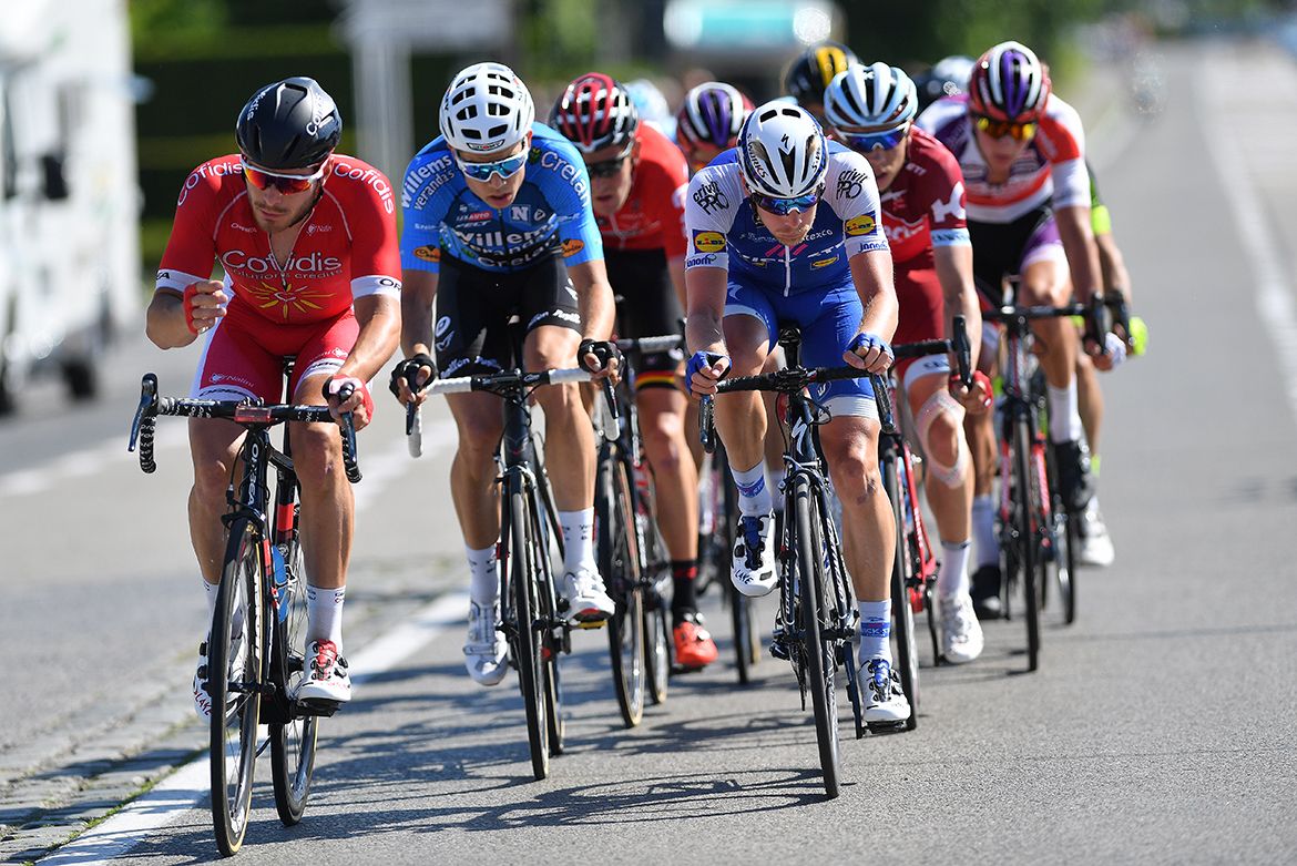The late breakaway in the Belgium Tour