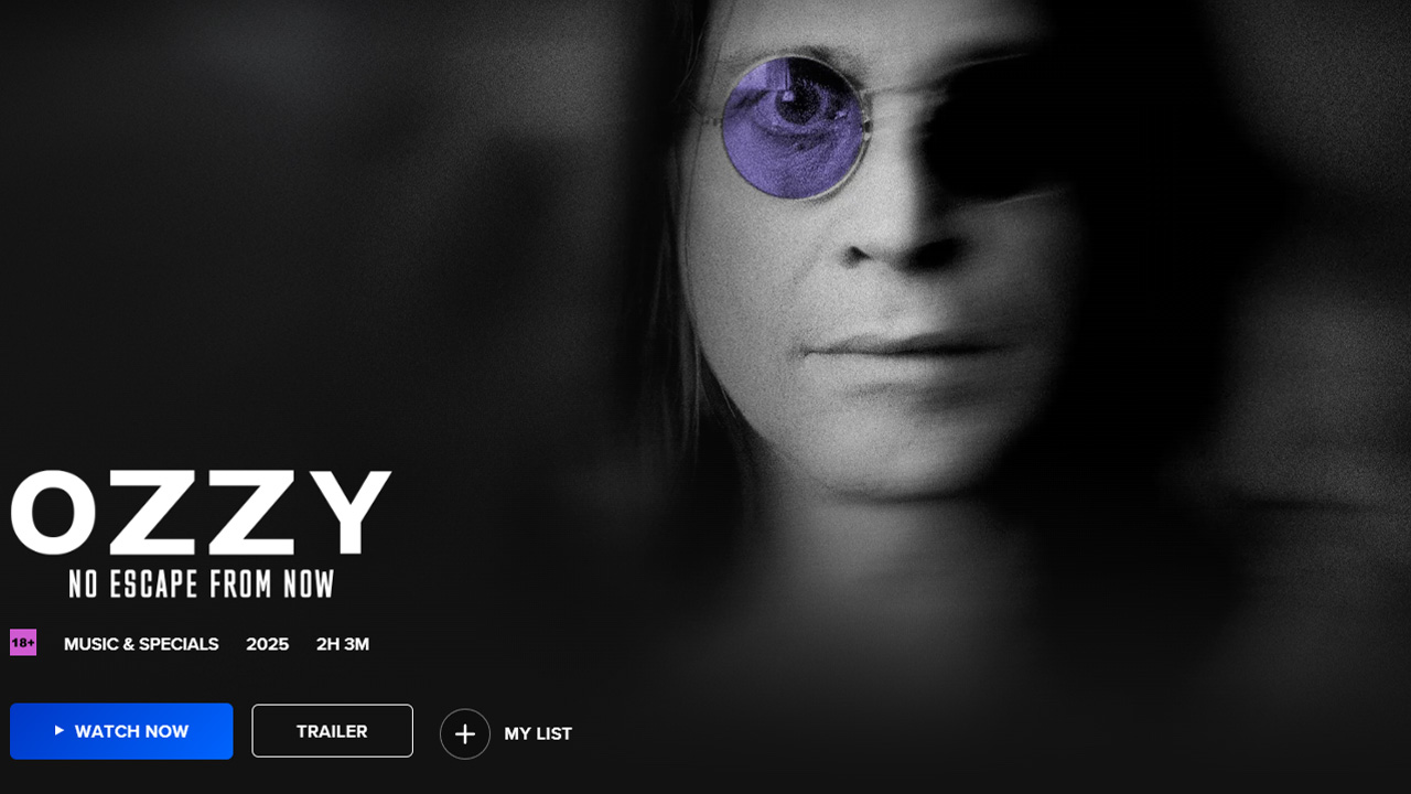 Ozzy - Paramount+ header