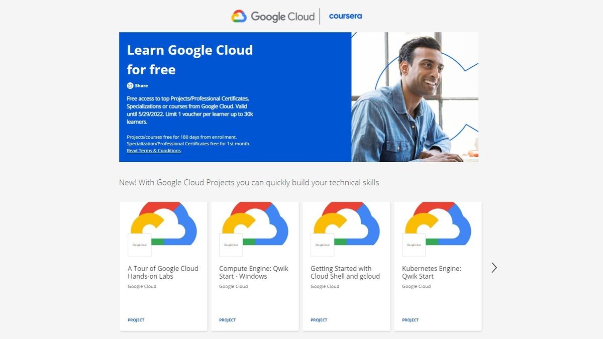 Google Teams Up With Coursera To Help Boost Your Cloud Skills | TechRadar