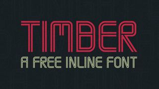 Free font: Timber