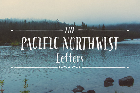 Font of the day: Pacific Northwest Letters | Creative Bloq