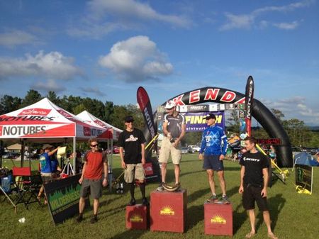 These amazing professional atheletes enjoyed this 100-mile mountain bike adventure from the Stokesville Lodge