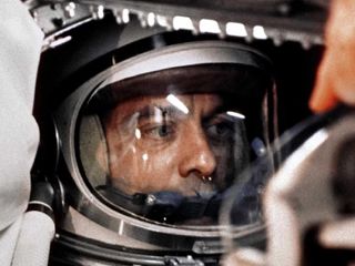 Alan Shepard flew in space on May 5, 1961, the first American to do so. He launched aboard a Mercury-Redstone 3 rocket named Freedom 7. The suborbital flight lasted 15 minutes.