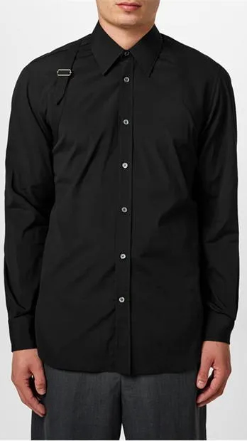 A selection of wedding shirts