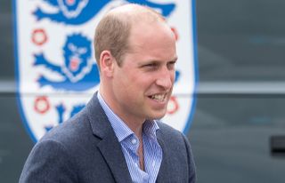 Prince William response to Jake Daniels revealed, seen here arriving at the Facility at the FA Training Ground to meet members of the England Squad