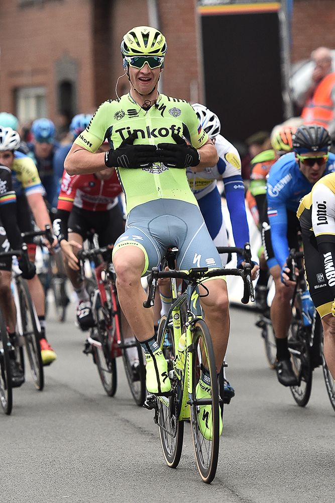 Erik Baska (Tinkoff) wins the Handzame Classic.