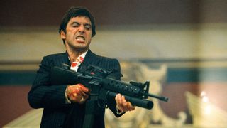 A still from the movie Scarface