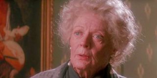 Maggie Smith in Hook.