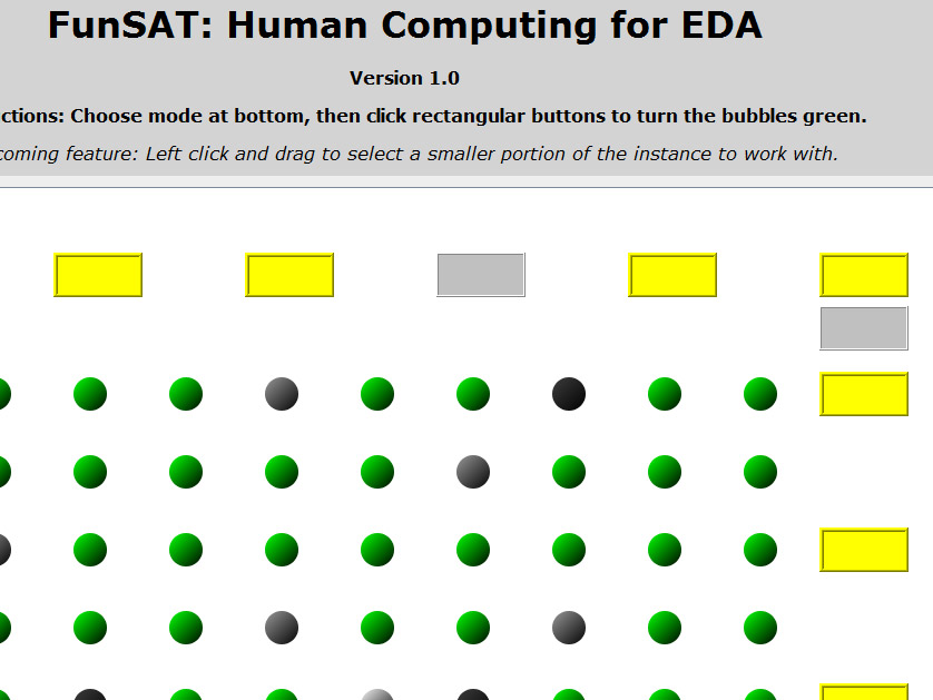 Turn the buttons green and design a new microprocessor