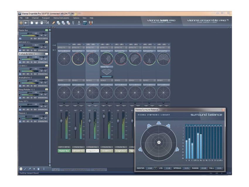 One of the main benefits of Ensemble Pro 5 is that it enables you to pool resources from multiple machines.