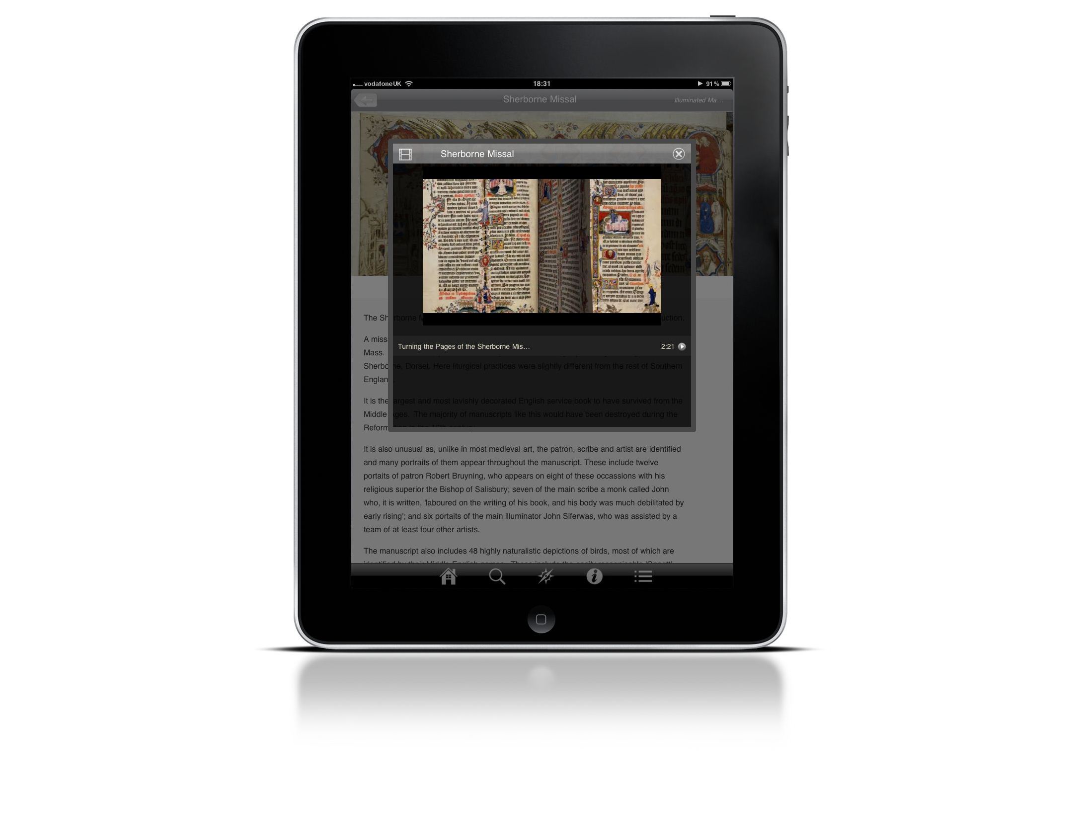 iPad and smartphone &#039;Treasures&#039; app released by the British Library this month