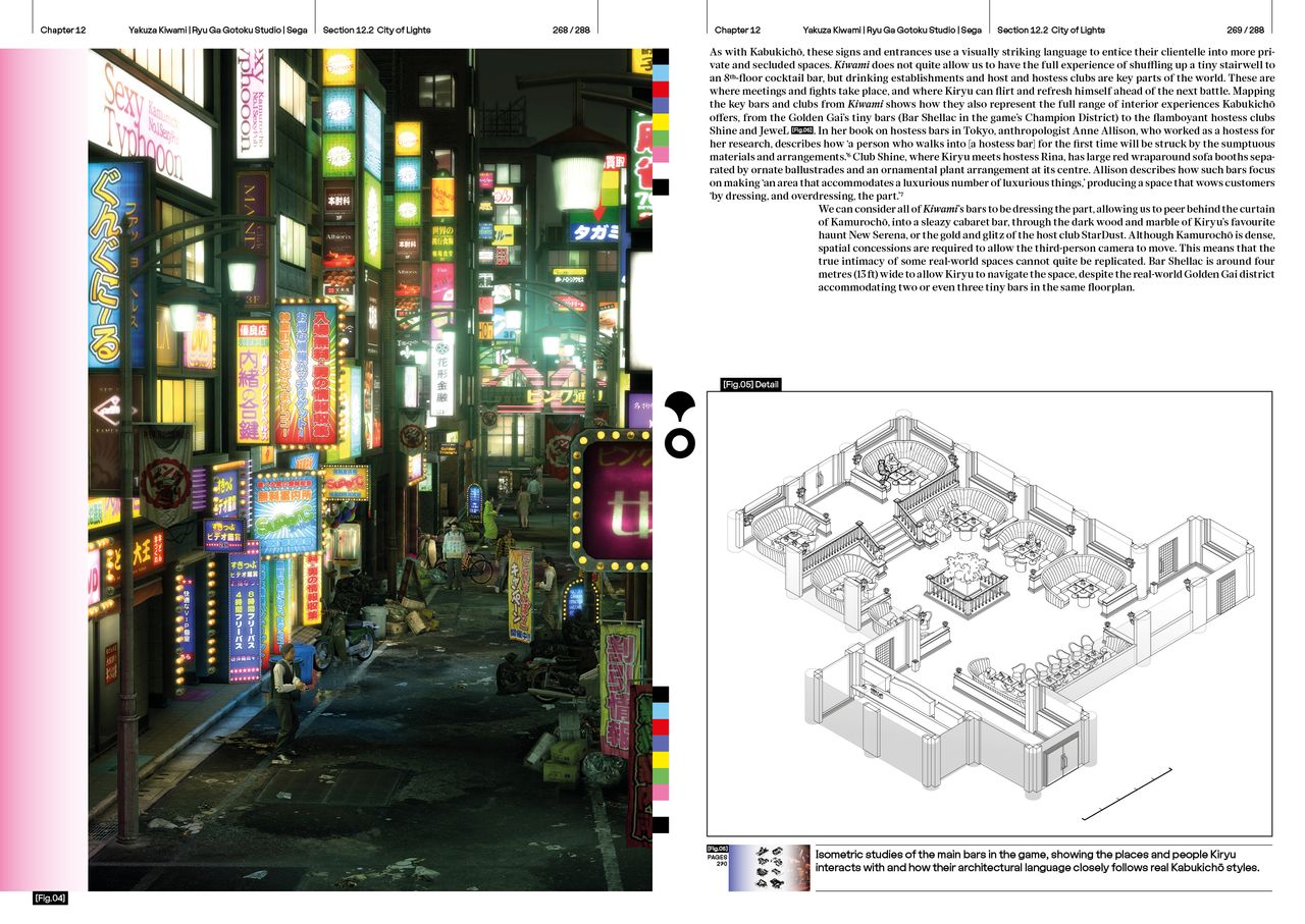 Spreads from Videogame Architecture