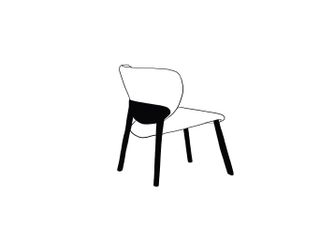 Constance Guisset line drawing of chair