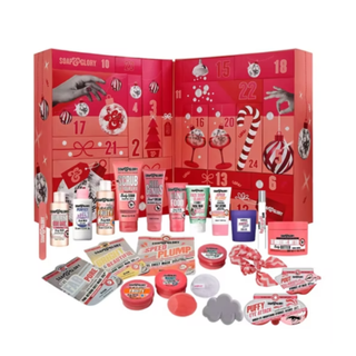 best affordable beauty advent calendars: soap and glory calendar
