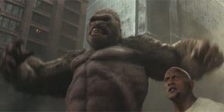 Rampage Ape Dwayne Johnson