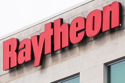 The Raytheon logo