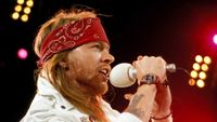 Axl Rose onstage 