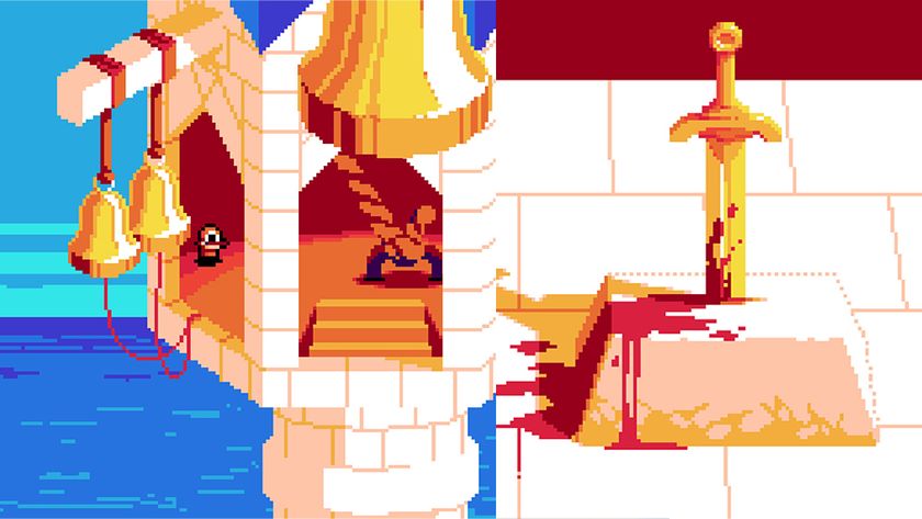 2D pixel art game that looks 3D because it uses sprite stacking