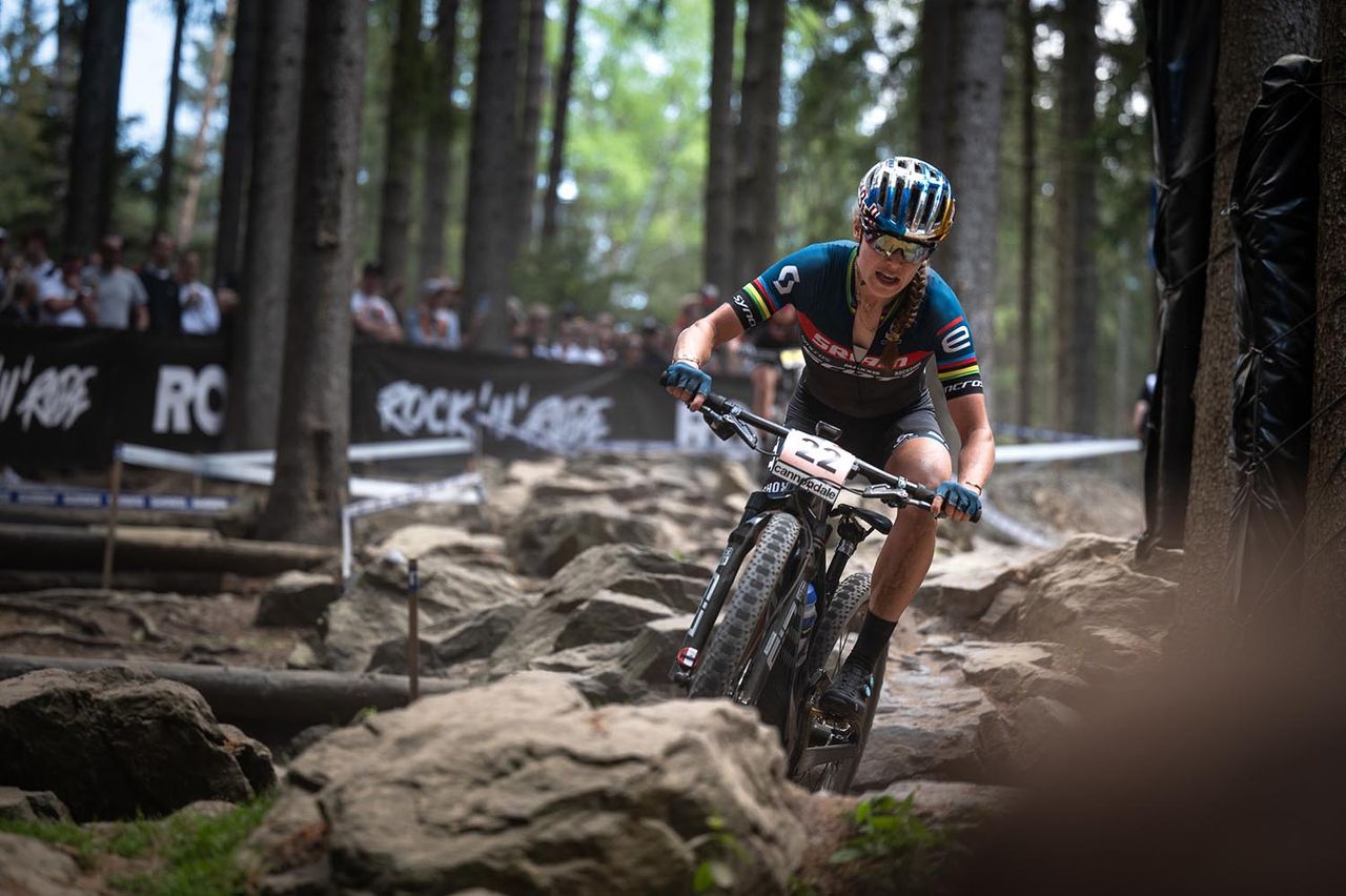 Images from the 2022 UCI MTB World Cup in Nove Mesto XCO race