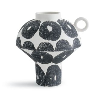 Breto Matt Spotted Ceramic Vase