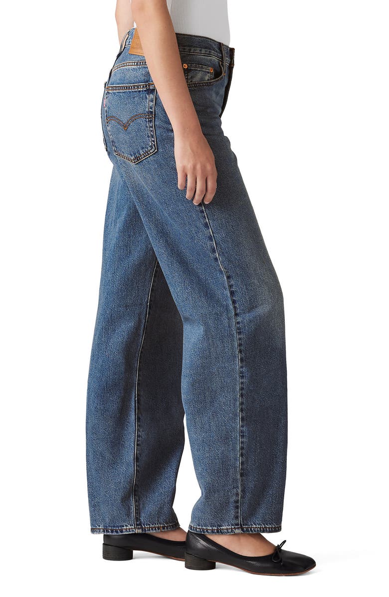 Baggy High Waist Wide Leg Dad Jeans