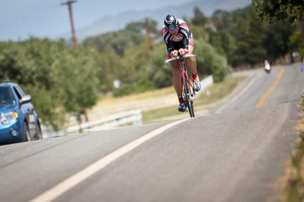 Tom Zirbel (Jamis-Sutter Home) on the long lonesome TT course.