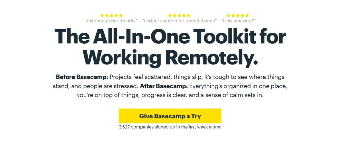 Basecamp Review Hero