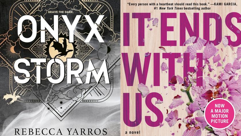 Onyx Storm and It Ends With Us book covers