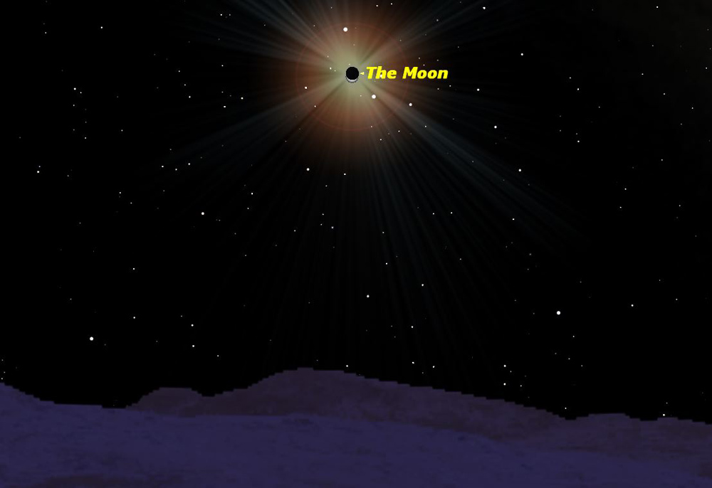 A partial solar eclipse will be visible in southern South Africa, Antarctica, Tasmania, and most of New Zealand.