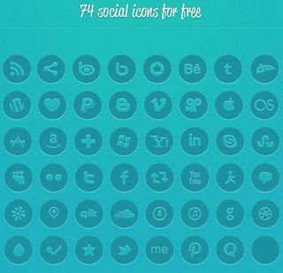 Social media icons pack