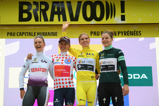 The jersey winners from the 2023 Tour de France Femmes