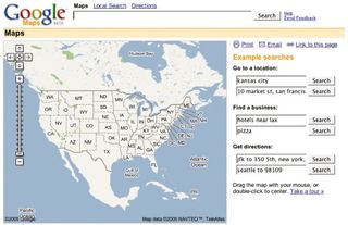 When Google Maps launched in February 2005, it was revolutionary to pan the map by clicking and dragging