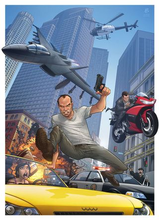 GTA V fan art