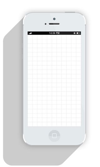 Grids are the basis of mobile app design