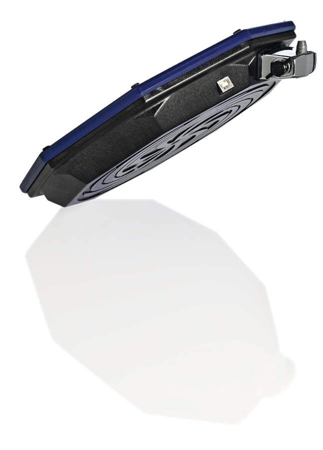 The Mandala is compatible with standard drum hardware.