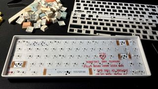 Cheap and easy mechanical keyboard mods PE foam mod