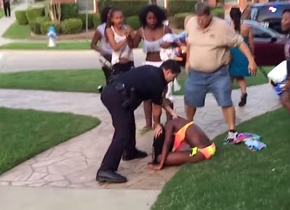 Cpl. Eric Casebolt, aggreessive cop at Texas pool party, has quit the force