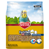 Kaytee Egg-Cite! Forti-Diet Pro Health Parakeet Food, 5-lb bag |RRP: $15.99 | Now: $8.07 | Save: $7.67 at Chewy