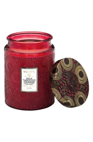 Goji Tarocco Orange Large Jar Candle