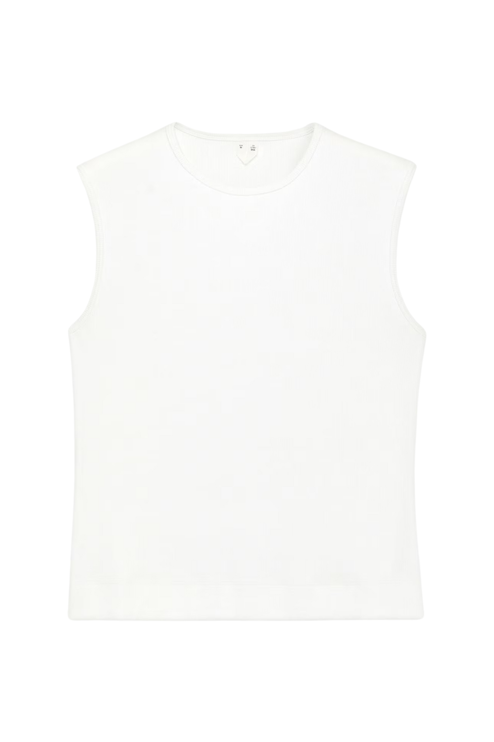 Rib Tank Top &amp;ndash; White &amp;ndash; Women &amp;ndash; Arket Gb