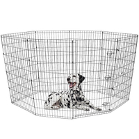 Vibrant Life 48"H Indoor &amp; Outdoor Pet Exercise Play Pen |RRP: $72.99 | Now: $39.92 | Save: $33.07 (45%) at Walmart