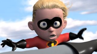 Dash dodges punches in The Incredibles