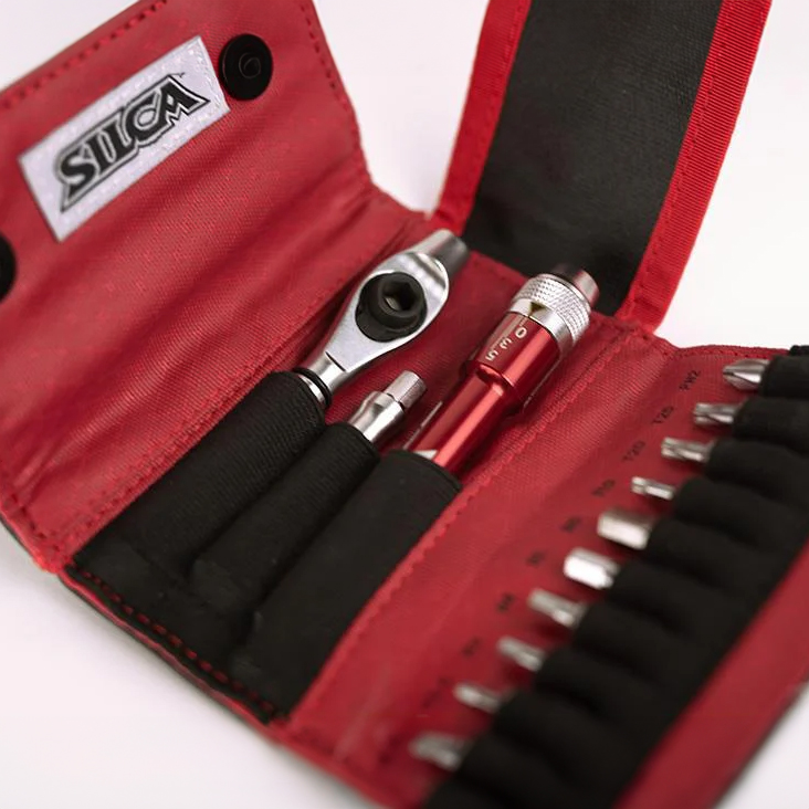 Silca T Ratchet handle torque wrench in its waxed case